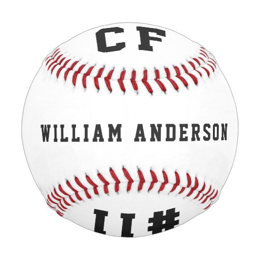 Modern Graduation Cool Photo Collage Team Sport Baseball (Vorderseite)