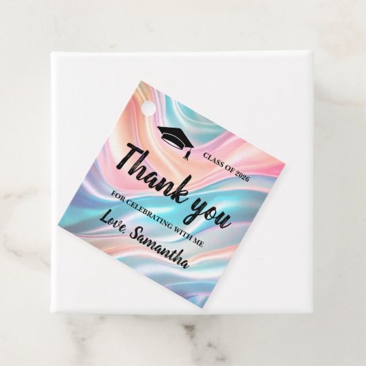 Modern  Graduation  Geschenkanhänger (Beispiel)