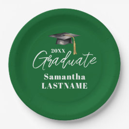 Modern Graduation Party Class of 20XX Custom Paper Pappteller