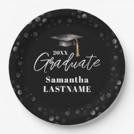 Modern Graduation Party Class of 20XX Custom Paper Pappteller
