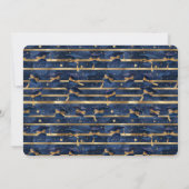 Modern Graduation Party Photo Display Ankündigung (Rückseite)