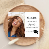 Modern Graduation Party Save the Date Flyer