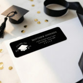 Modern Graduation Return Address