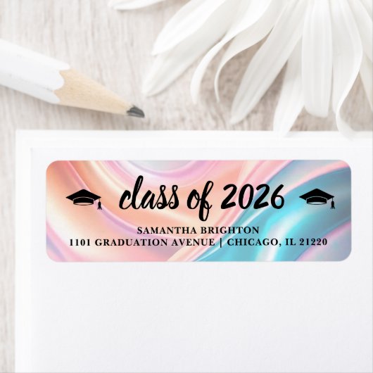 Modern  Graduation Return Address (Insitu)