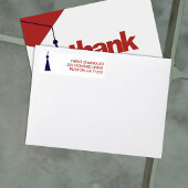 Modern Graduation Return Address Label