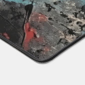 Modern Graffiti Drip Paint Colorful Urban Custom Schreibtischunterlage (Ecke)