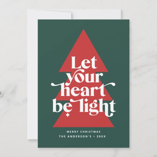 Modern grafisch minimale Weihnachten religiös (Vorderseite)