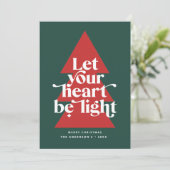 Modern grafisch minimale Weihnachten religiös (Stehend Vorderseite)