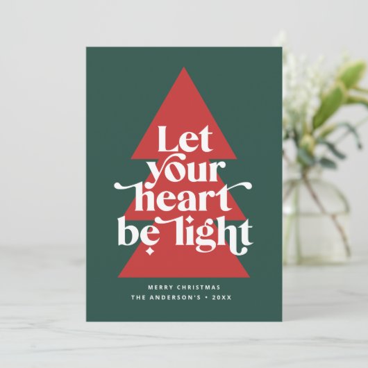 Modern grafisch minimale Weihnachten religiös (Stehend Vorderseite)