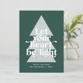 Modern grafisch minimale Weihnachten religiös (Stehend Vorderseite)