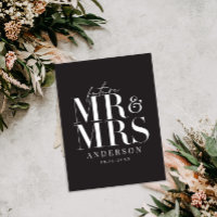 Modern, grafisch, typografisch Save the Date