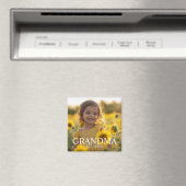 Modern Grandma Photo Magnet (In Situ (Geschirrspüler))
