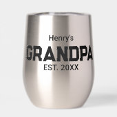 Modern Grandpa Established Est. Name Year  (Rückseite)