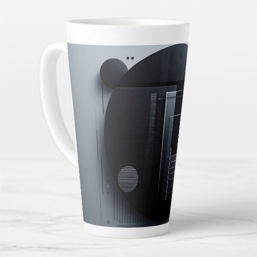 Modern Graphic Milchtasse (Linke Ecke)