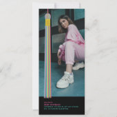 Modern Graphic Photo Graduation Announcement (Vorderseite)