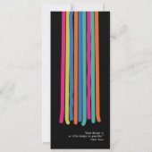 Modern Graphic Photo Graduation Announcement (Rückseite)