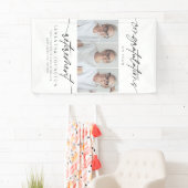 Modern gratulieren Renten Foto Banner (Insitu)