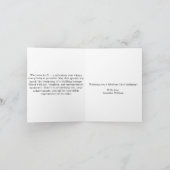 Modern Gray & Black Happy 21. Geburtstag Karte (Innenseite)