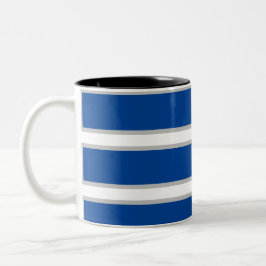 MODERN _GRAY_DEEP BLUE_ Zwei-Tonen-KAFFEE-TASSE Zweifarbige Tasse