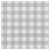 Modern Gray Gingham Stoff (Nahaufnahme)
