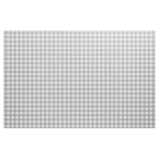 Modern Gray Gingham Stoff (Fat Quarter (45,7 x 55,9 cm))
