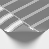 MODERN GRAY LIGHT GRAY GESCHENKPAPIER (Ecke)
