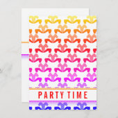 Modern Great Dane Einladung (Vorne/Hinten)