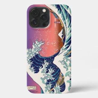 Modern Great Wave Hokusai Pop Art  iPhone 13 Pro Max Hülle