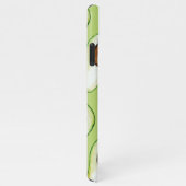 Modern Green Avocado Fusion Zitat iPhone Hülle (Rechte Seite)