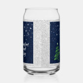 Modern Green Christmas Tree Festive Dosenglas (Rechts)