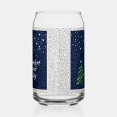 Modern Green Christmas Tree Festive Dosenglas (Links)