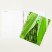 Modern Green Christmas Tree mit Star Planer (Anzeige)