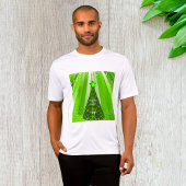 Modern Green Christmas Tree mit Star T-Shirt
