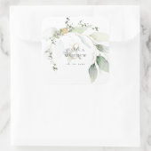 Modern Green & Gold Eucalyptus Sticker (Tasche)