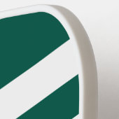 Modern Green Script Name Pickleball Schläger (Linke Seite)