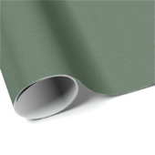 Modern Green Textured Decorative Wrapping Paper Geschenkpapier (Rolleneckpunkt)