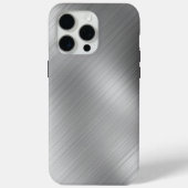 Modern Grey Texture Template Case-Mate iPhone Hülle (Rückseite)