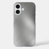Modern Grey Texture Template Case-Mate iPhone Hülle (Rückseite)