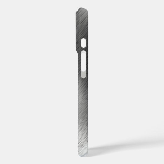 Modern Grey Texture Template Case-Mate iPhone Hülle (Rückseite / Links)