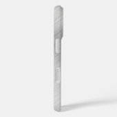 Modern Grey Texture Template Case-Mate iPhone Hülle (Rückseite / Rechts)