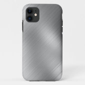 Modern Grey Texture Template Case-Mate iPhone Hülle (Rückseite)