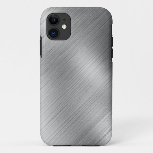 Modern Grey Texture Template Case-Mate iPhone Hülle (Rückseite)