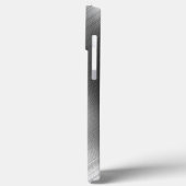 Modern Grey Texture Template Case-Mate iPhone Hülle (Rückseite / Links)