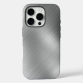 Modern Grey Texture Template Case-Mate iPhone Hülle (Rückseite)