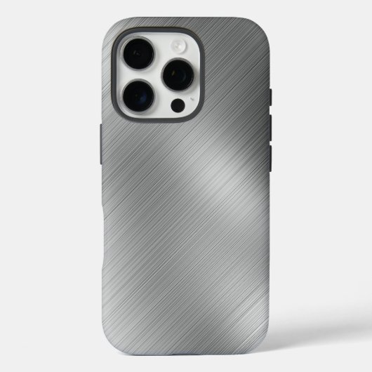 Modern Grey Texture Template Case-Mate iPhone Hülle (Rückseite)