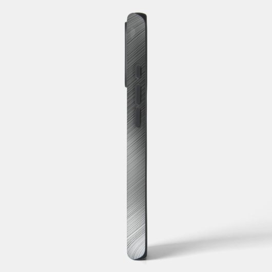 Modern Grey Texture Template Case-Mate iPhone Hülle (Rückseite / Links)