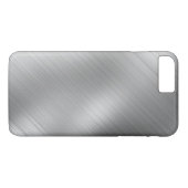 Modern Grey Texture Template Case-Mate iPhone Hülle (Rückseite (Horizontal))