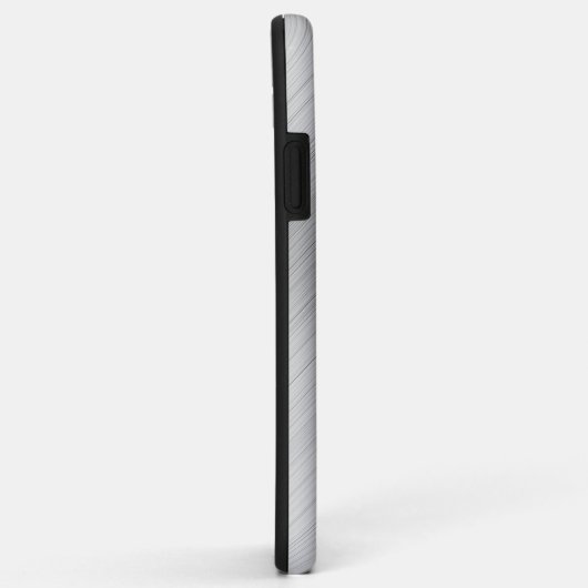 Modern Grey Texture Template Case-Mate iPhone Hülle (Hinten/Rechts)