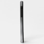 Modern Grey Texture Template Case-Mate iPhone Hülle (Hinten/Links)