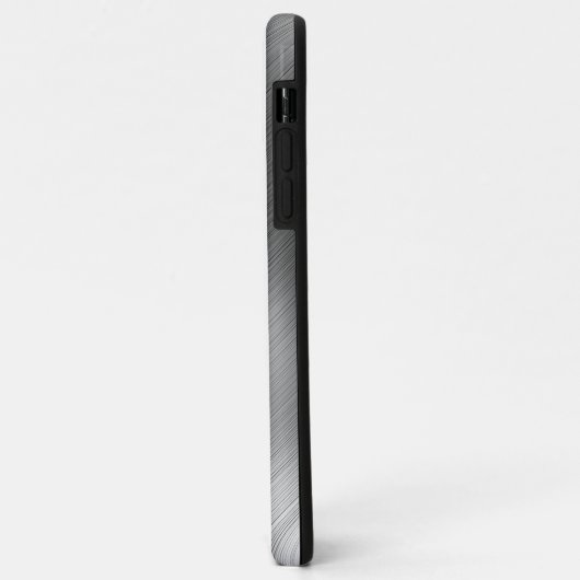 Modern Grey Texture Template Case-Mate iPhone Hülle (Hinten/Links)